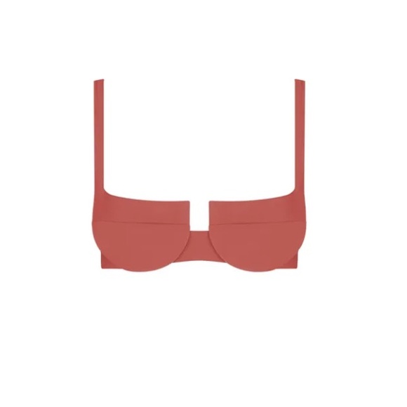 Ark swimwear bikini top with bikini bottom in Rust. Large. Never worn. - Picture 2 of 4